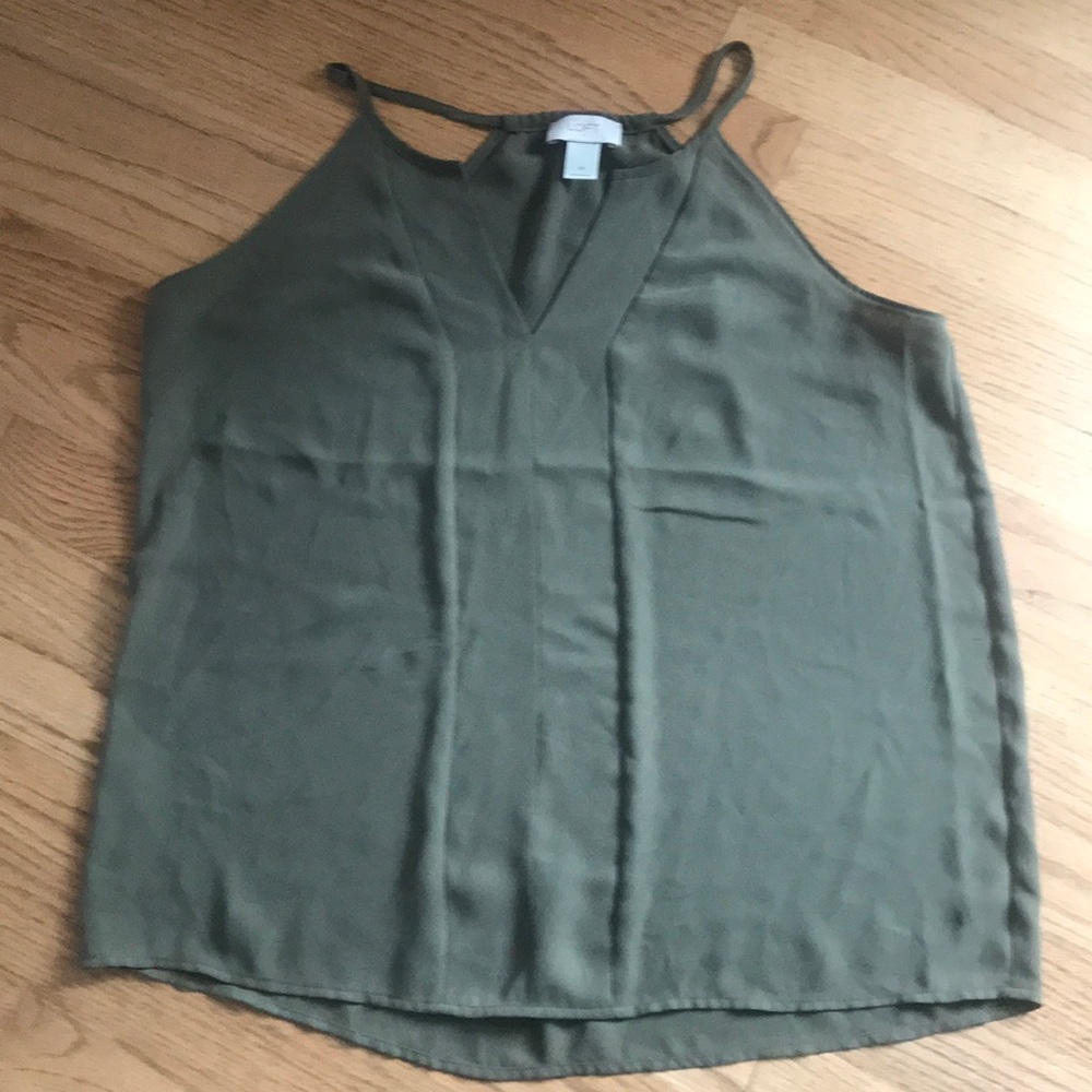LOFT olive top